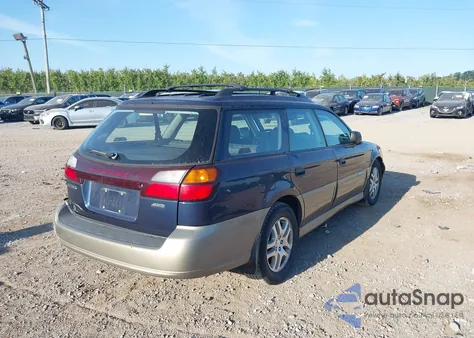 2004 Subaru Outback from USA, damaged, VIN 4S3BH675847615382